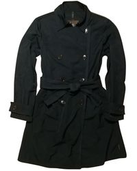 Moncler Trenchs en Polyester Bleu