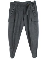 Stella McCartney Pantaloni in lana grigio \N
