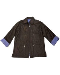 Chanel Seide Anorak - Braun