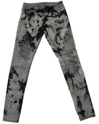 Sandro Grey Cotton Jeans - Gray