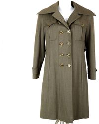 Chanel Cappotto in Lana - Verde