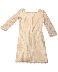 Diane von Furstenberg Midi kleid - Natur