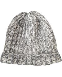 Marni Wolle Strickmütze - Grau