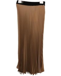 Moncler Jupe en Polyester Rose