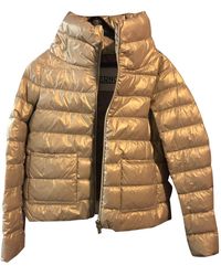 Herno Mantel en Synthétique Doré - Multicolore