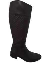 Max Mara Atelier Leather Boots - Brown