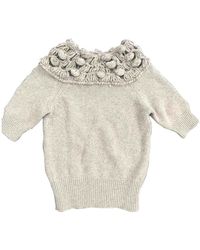 Chanel Kaschmir Tops - Grau