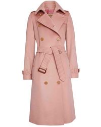 Burberry Cashmere Coat - Pink