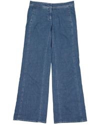 Chanel Jeans en Coton - elasthane Bleu