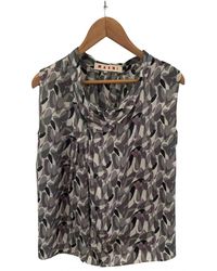 Marni Blusa de Seda - Gris