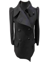 Miu Miu Cappotto in lana nero \N