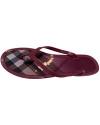 Infradito e ciabatte Burberry da donna - Fino al 43% di sconto su Lyst.it
