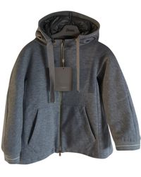 Herno Mantel en Polyester Gris