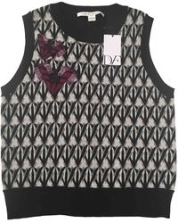 Diane von Furstenberg Wolle Pullover - Schwarz