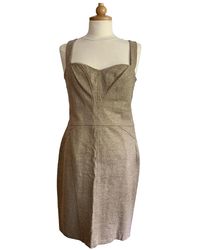 Diane von Furstenberg Wolle Kleider - Mettallic