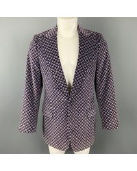 michael kors suits purple