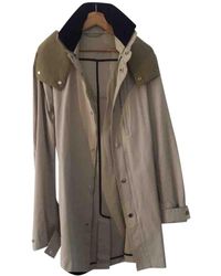 Acne Studios Mantel Baumwolle Beige - Natur