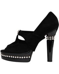 Chanel Leder Pumps - Schwarz
