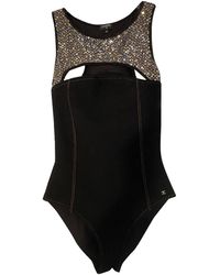 Chanel Bain en Polyester Noir