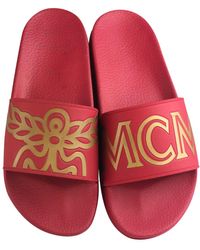 MCM Leather sandals for Men - Up to 20% off at Lyst.com
