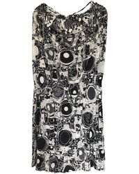 Chanel Costume da bagno in seta multicolore