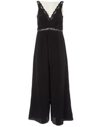 Zimmermann Combinaisons en Soie Noir