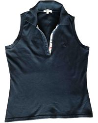 Burberry Black Cotton Top