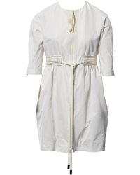 Moncler Vest en Polyester Blanc