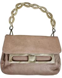 Marni Leder Handtaschen - Pink