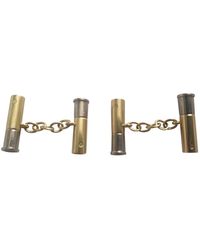 Cartier Boutons de manchette en Or Doré - Multicolore