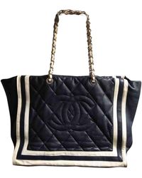 Chanel Leder Handtaschen - Schwarz