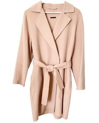 Max Mara Wool Coat - Pink