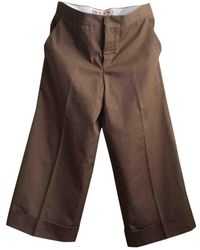 Marni Pantalón largo - Marrón