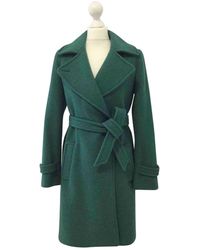Max Mara Mantel en Laine Vert