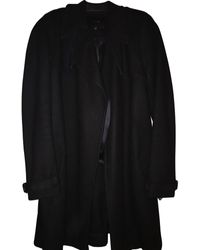 Maje Black Wool Coat