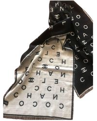 Chanel Sciarpa in Cachemire - Nero