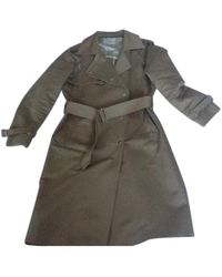 Sandro Beige Cotton Coats - Natural