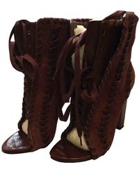 Alexander Wang Opentoes stiefel - Mehrfarbig