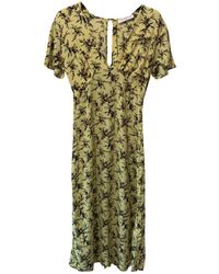Sandro Spring Summer 2019 Maxi kleid - Gelb