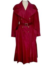 Chanel Seide Trenchs - Rot