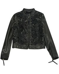 Valentino \n Black Leather Jacket