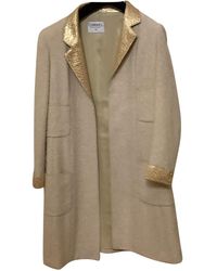 Chanel Abrigo de Lana - Multicolor