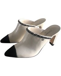 Chanel Ciabatte in Pelle - Multicolore