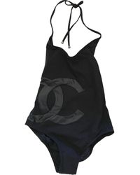 Chanel Einteiliger Badeanzug - Schwarz