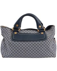 Céline Sac à main \N en Toile Bleu