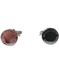 Burberry Boutons de manchette en Acier Argenté - Métallisé