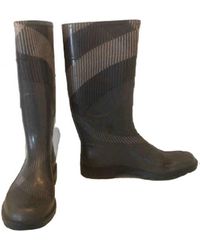 Burberry Wellington Boots - Grey
