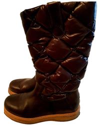 Moncler Bottes fourrées - Marron