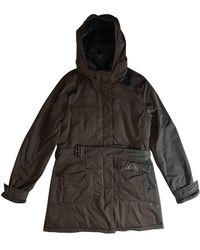 Woolrich Mantel en Polyester Marron