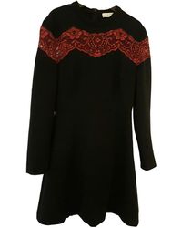 Sandro Spitze Kleider - Schwarz